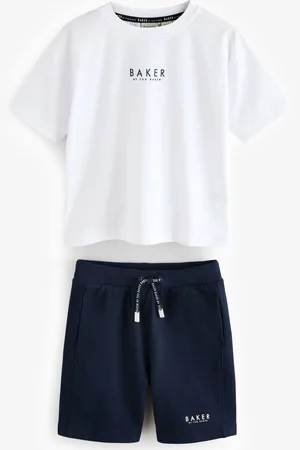 Ted Baker Oversized 100% Cotton T-Shirt And Shorts Set116122 cm
