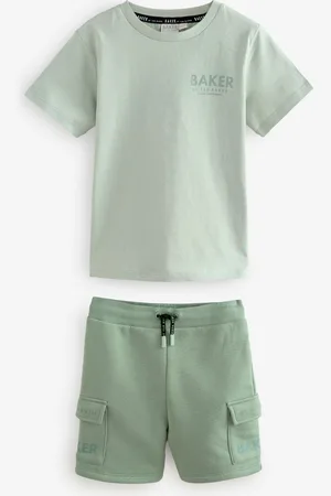Ted Baker Graphic T-Shirt and Cargo Shorts Set116122 cm