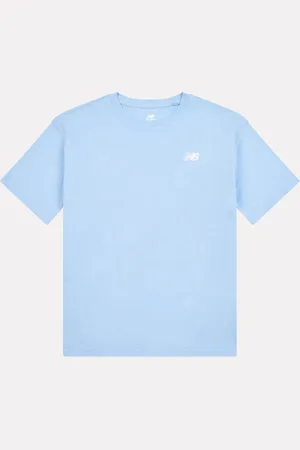 New Balance Kids Jersey Small Logo 100% Cotton T-Shirt122128 cm