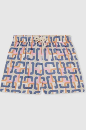 Reiss Eva Geometric Chain Print Shorts116122 cm