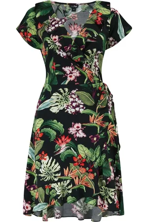 Pour Moi Frill Wrap Woven Beach Dress44