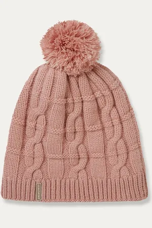 Sealskinz Hemsby Waterproof Cold Weather Cable Knit Bobble HatS-M