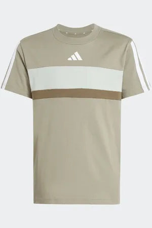 adidas 3 Stripes Tiberio 100% Cotton T-Shirt146152 cm
