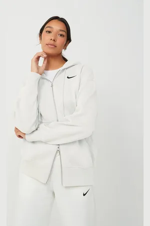 Nike Oversized Phoenix Fleece Mini Swoosh Full Zip Hoodie36-38