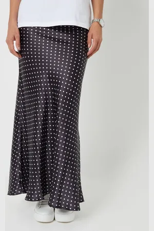 Threadbare Maxi Satin Slip Skirt40