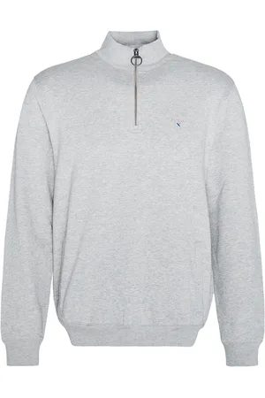 Barbour Beckhill Quarter Zip 100% Cotton SweatshirtL