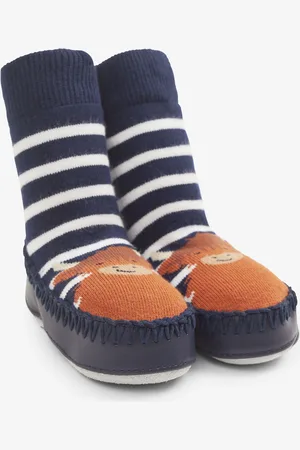 JoJo Maman Bébé Moccasin Slipper Socks2