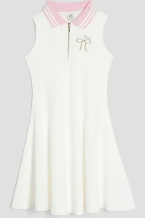 River Island Girls Sleeveless Bow Collar Dress158164 cm