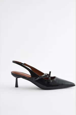 Next Forever Comfort Point Toe Bow Sling Back HeelsEU 40 (UK 6.5)