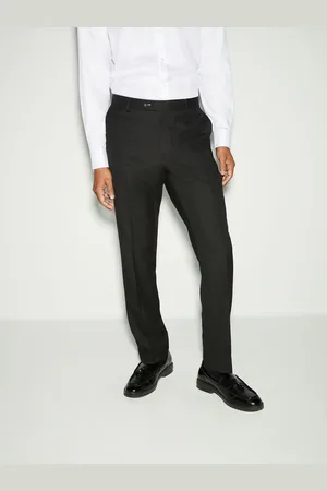 Next Trimmed Textured Self Lapel Tuxedo Suit Trousers42W x 31L (UK 42 R)