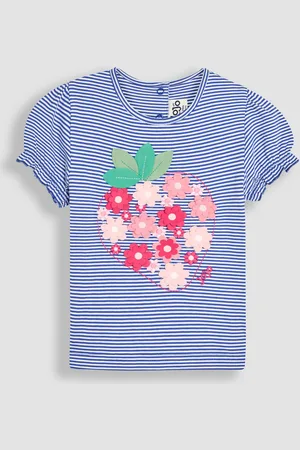 JoJo Maman Bébé Puff Sleeve T-Shirt7480 cm