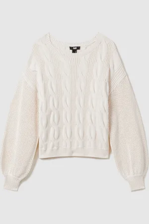 Paige Cotton Blend Knitted JumperL