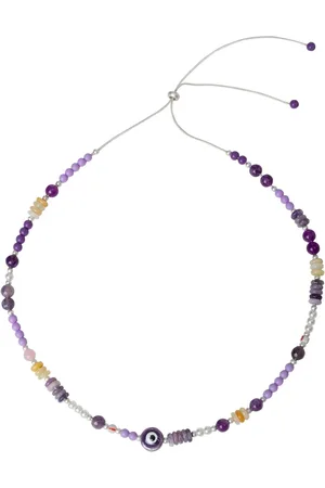 Bibi Bijoux Gold Tone Multi Beaded Friendship NecklaceJeden
