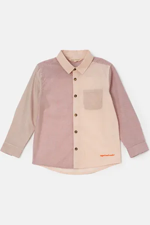 Angel & Rocket Chase Panelled 100% Cotton Shirt8 lat (128 cm)
