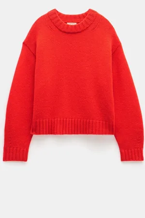 Hush Puppies Cora Chunky Cashmere Crew JumperXL