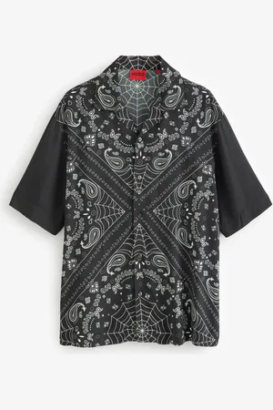 HUGO BOSS Oversized Fit Espino Short Sleeve ShirtS