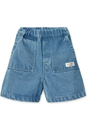 Liewood Blue 100% Organic Cotton Cesaria Denim Shorts134140 cm