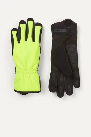 Sealskinz Bodham Waterproof All Weather Cycle Black GlovesL