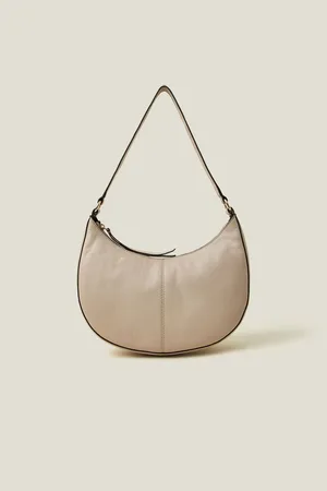 Accessorize Leather Scoop Shoulder BagJeden
