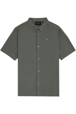 Lyle & Scott Boys Linen Short Sleeve Shirt134140 cm