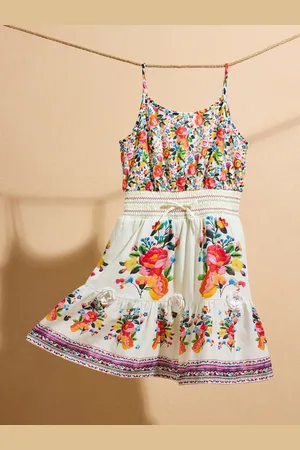 River Island Girls Del Maar Floral Dress146152 cm