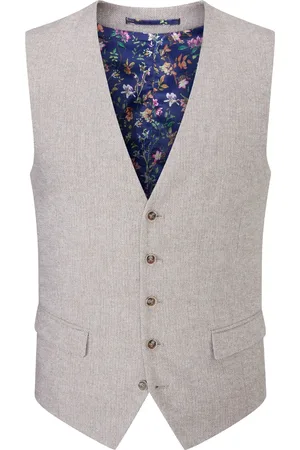 Skopes Jude Tweed Tailored Fit Suit Waistcoat48 Regular (UK 38 R)