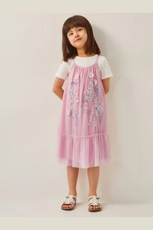 Monsoon Unicorn Embellished T-Shirt & Tulle Dress Set110116 cm