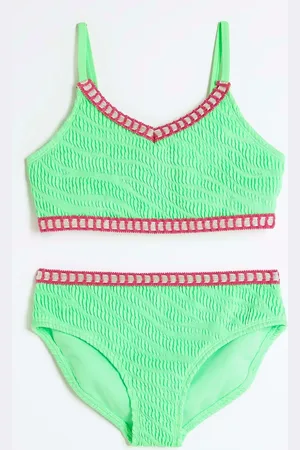 River Island Girls Blanket Stitch Bikini5