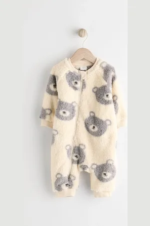 Next Baby Fleece Zip Sleepsuit3