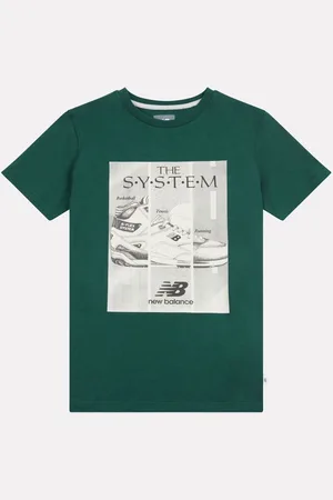 New Balance Boys 100% Cotton The System T-Shirt10