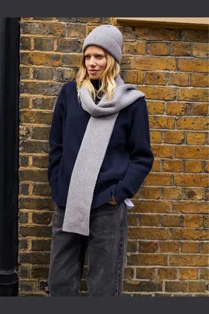 Baukjen Grey Alina Recycled Wool ScarfJeden
