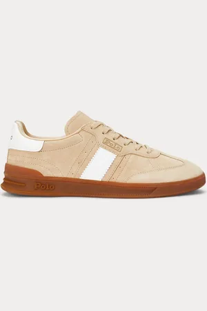 Ralph Lauren Womens Aera Suede Low Top TrainersEU 39 (UK 6)