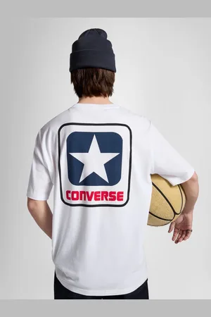 Converse Star Box Back Graphic 100% Cotton T-ShirtL