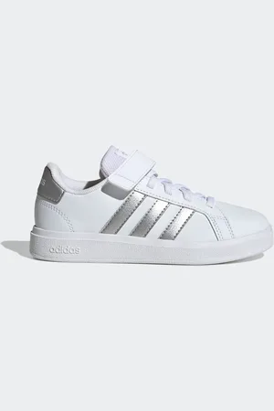 adidas Grand Court Elastic Lace and Top Strap TrainersEU 28.5 (UK 11)