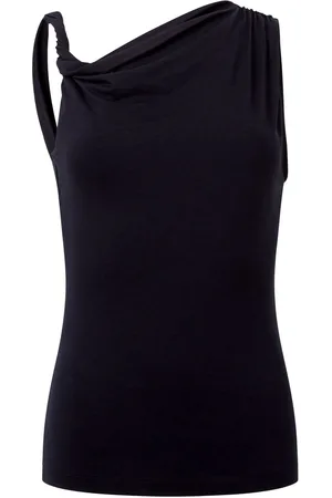 French Connection Sia Jersey Asymmetric TopXL