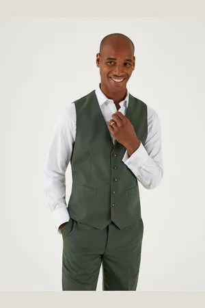 Skopes Harvey Single Breasted Tailored Fit Suit Waistcoat50 Regular (UK 40 R)