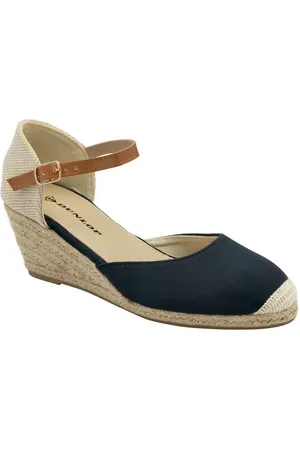 Dunlop Ladies Wedge Espadrille ShoesEU 40 (UK 7)