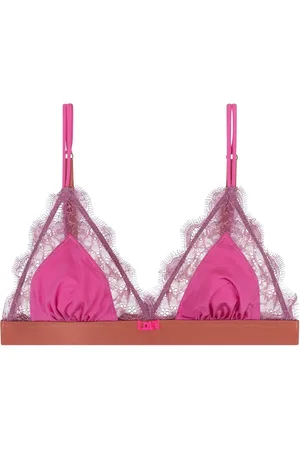 LOVE Stories Lace Delicate Triangle Bralette38 C-D