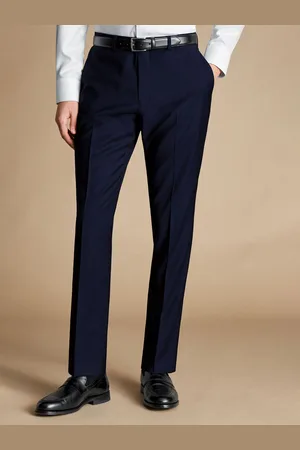 Charles Tyrwhitt Slim Fit Italian Luxury TrousersSZER.34 DŁ.30