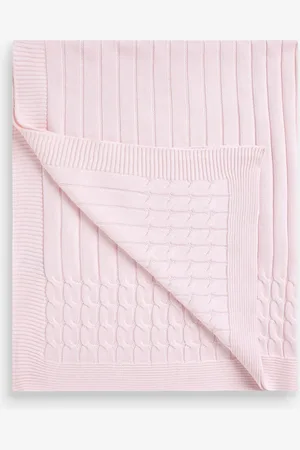 Emile et Rose Cable Knit Baby 100% Cotton BlanketJeden