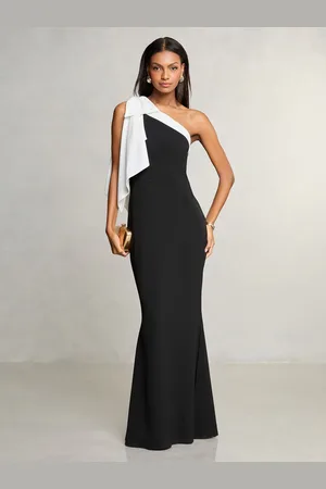 Lipsy London One Shoulder Bow Maxi Dress38
