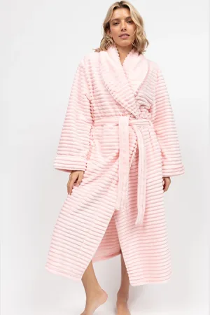 Cyberjammies Striped Sealskin Fleecy Dressing GownS