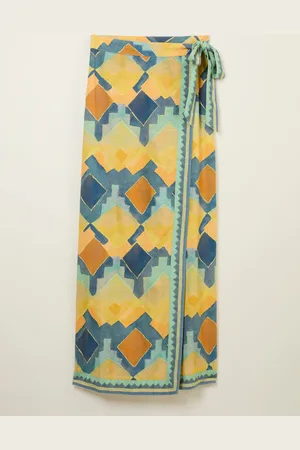 Fat Face FatFace Wrap Midi Skirt40 Krótki