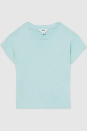 Reiss Marah Oversized Cotton-Blend T-Shirt158164 cm