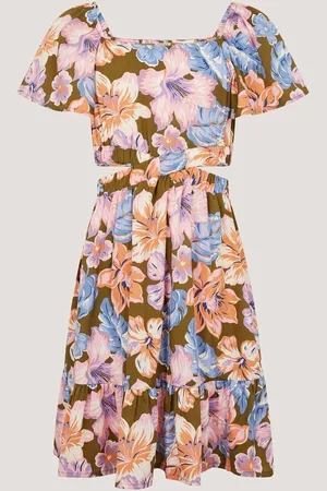 Monsoon Floral Cut Out Party Dress166168 cm