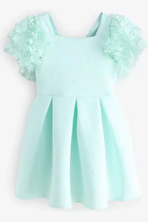 Ted Baker Sage Green Frill Sleeve Dress12 lat (152 cm)