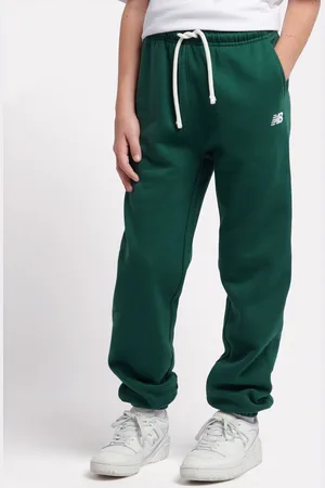 New Balance Girls Small Brush Back Logo Joggers10