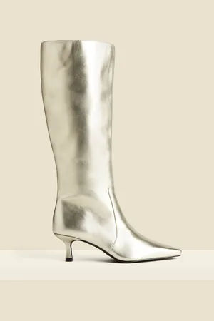 Sosandar Knee High Low Heel BootsEU 38 (UK 5)