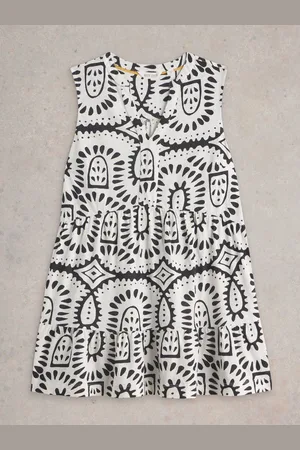 White Stuff Macie Sleeveless 100% Cotton TunicEU 34 (UK 6)