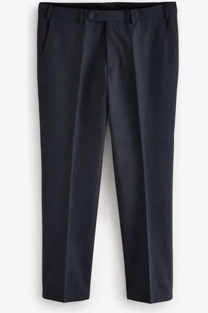 Remus Tapered Fit Stretch Formal Trousers38W x 31L (UK 38 R)